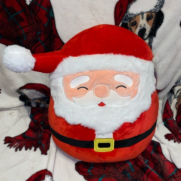 LAST ONE! Squishmallow Nick Santa Clause Christmas 14” inch - Picture 2 of 2